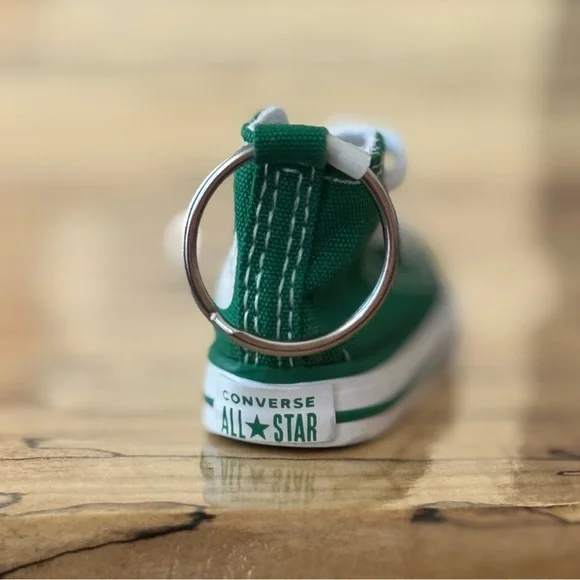 NWT Converse High Top Key Chain - Green - Picture 3 of 4